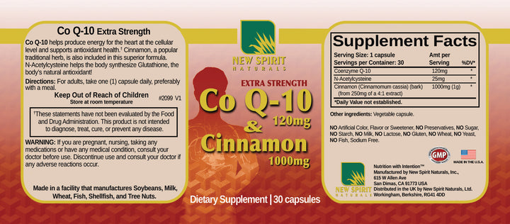 CoQ-10 & Cinnamon