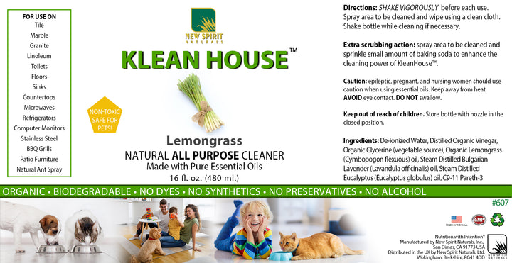 KleanHouse - Aroma a hierba de limón