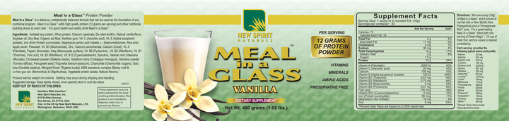 Meal in a Glass (Vanilla Flavor)