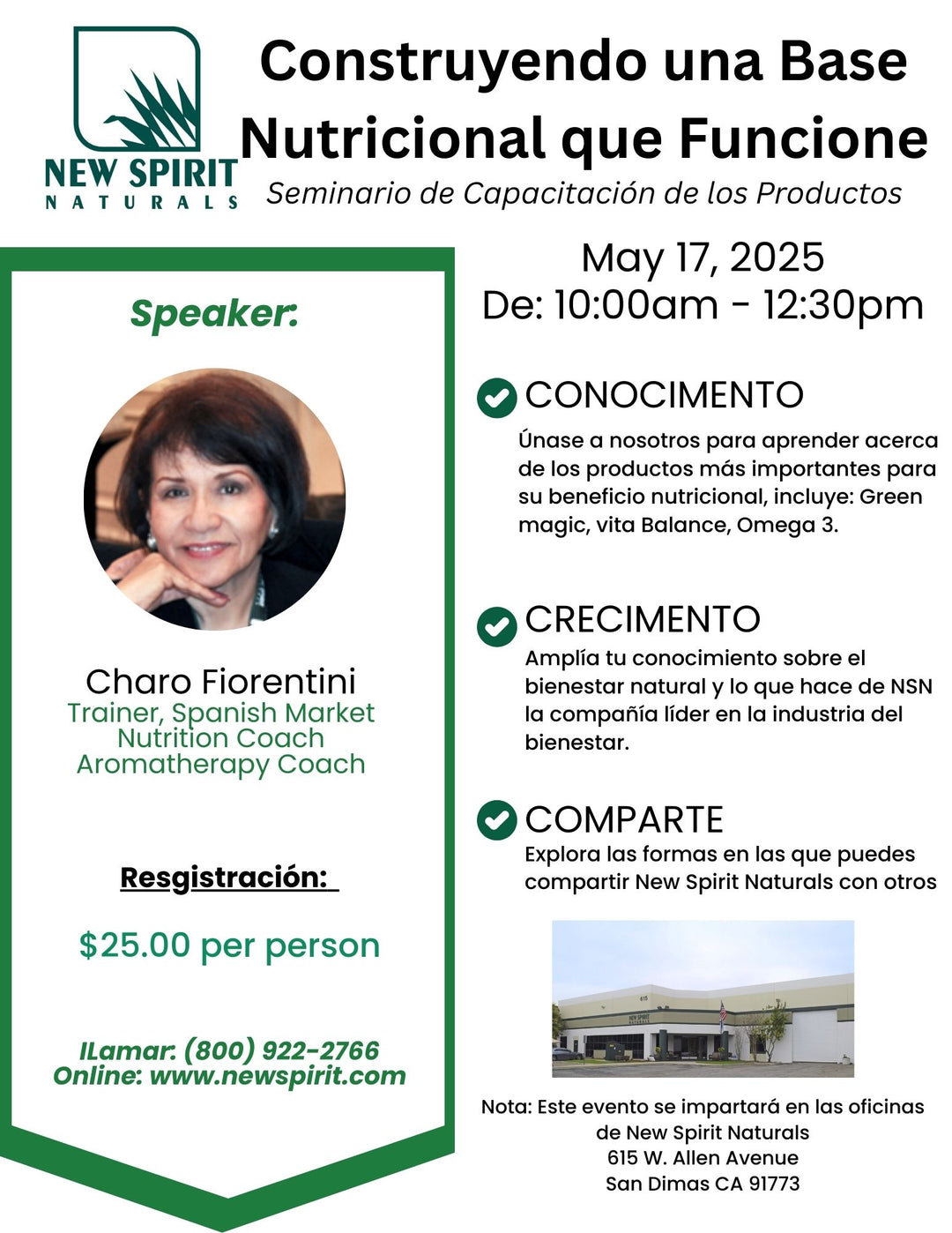 New Spirit Training Seminar