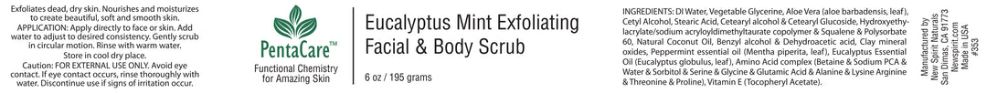 PentaCare Eucalyptus Mint Exfoliating Face & Body Scrub
