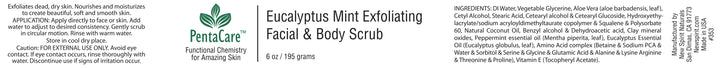 PentaCare Eucalyptus Mint Exfoliating Face & Body Scrub