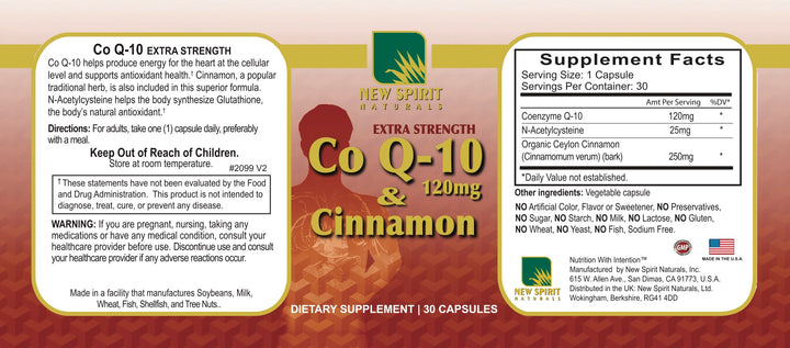 CoQ-10 & Cinnamon