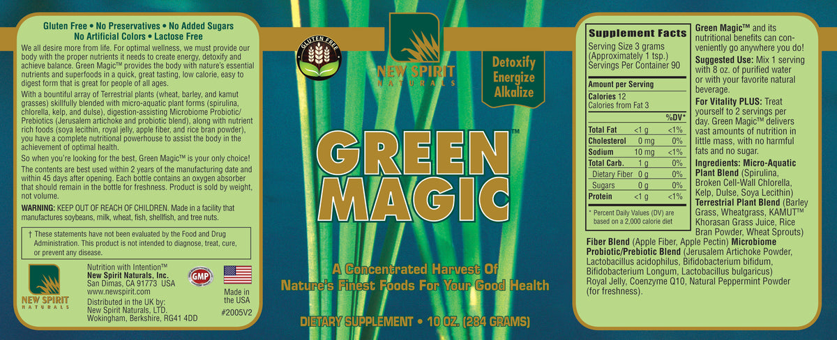 Newspring Powder Green Magic Powder – New Spirit Naturals