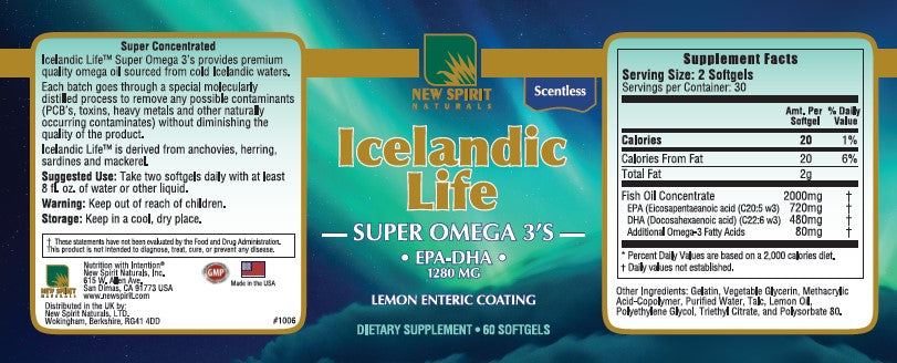 Icelandic Life - Super Omega 3's