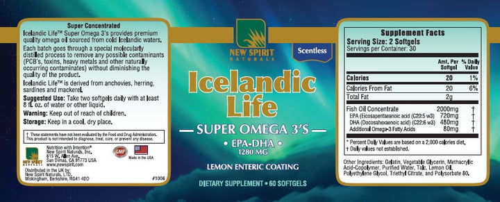 Icelandic Life - Super Omega 3's