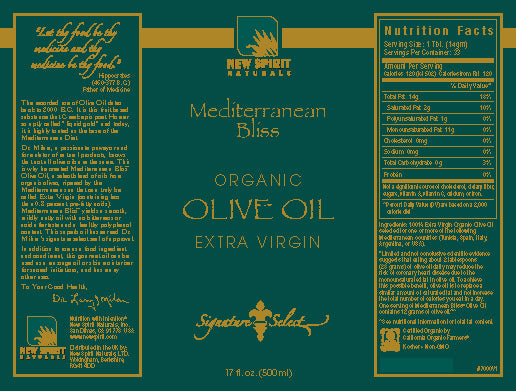 Mediterranean Bliss Olive Oil